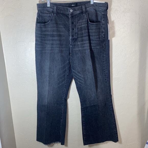 7 FAMK easy boy bootcut jeans. NWT - Picture 2 of 12